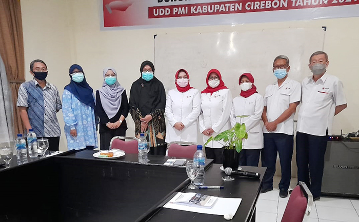 Prodi Ilmu Komunikasi UMC Jajaki Kerjasama Program Kemanusiaan Bersama PMI Kabupaten Cirebon